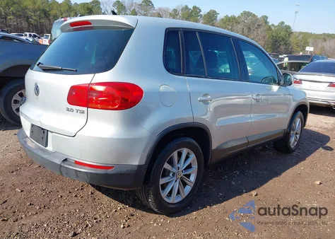 2014 Volkswagen Tiguan Se z USA, uszkodzony, nr VIN WVGAV3AX3EW542521